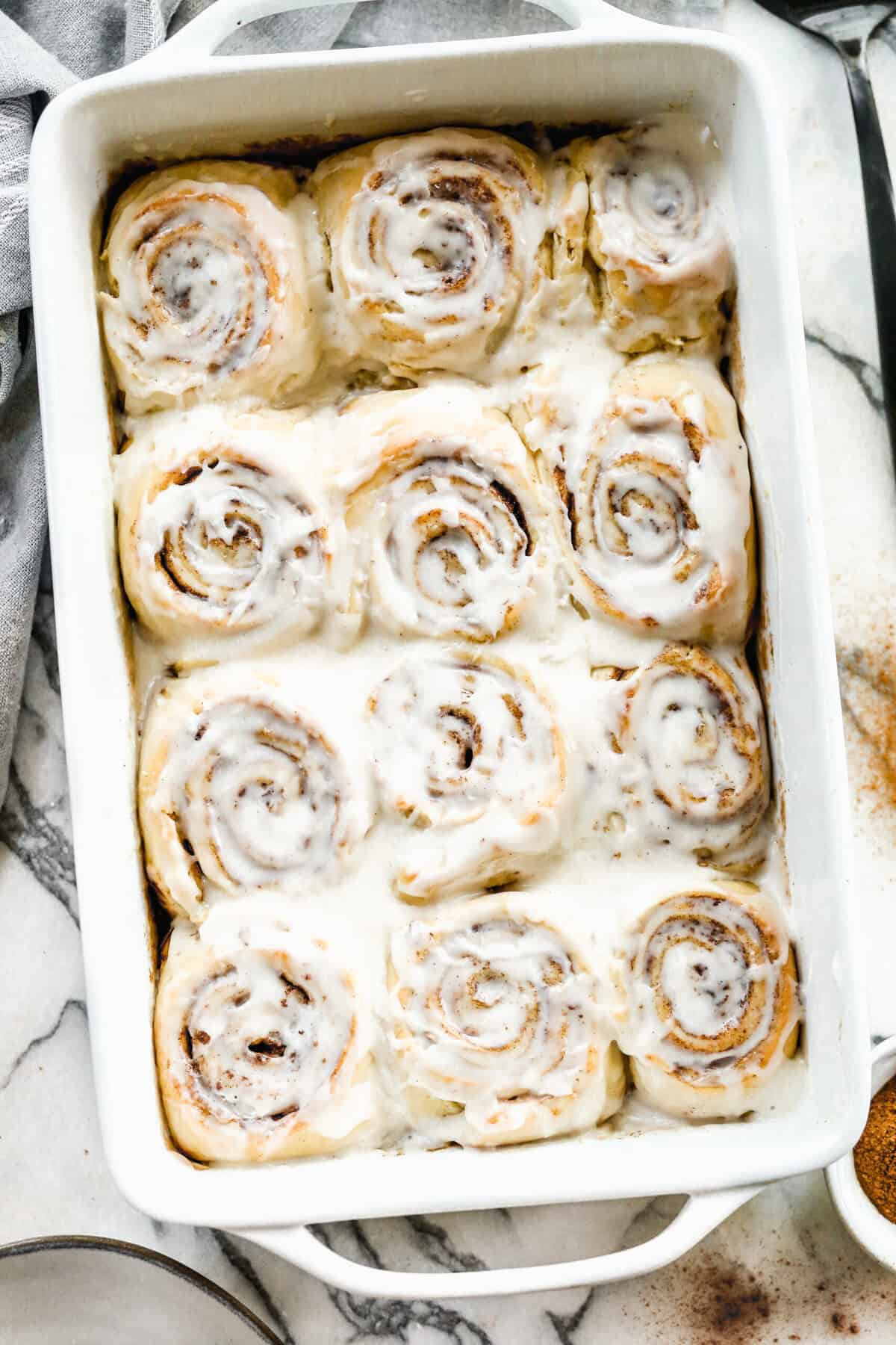 Wake Up to Warmth: Indulgent Overnight Cinnamon Rolls for Two